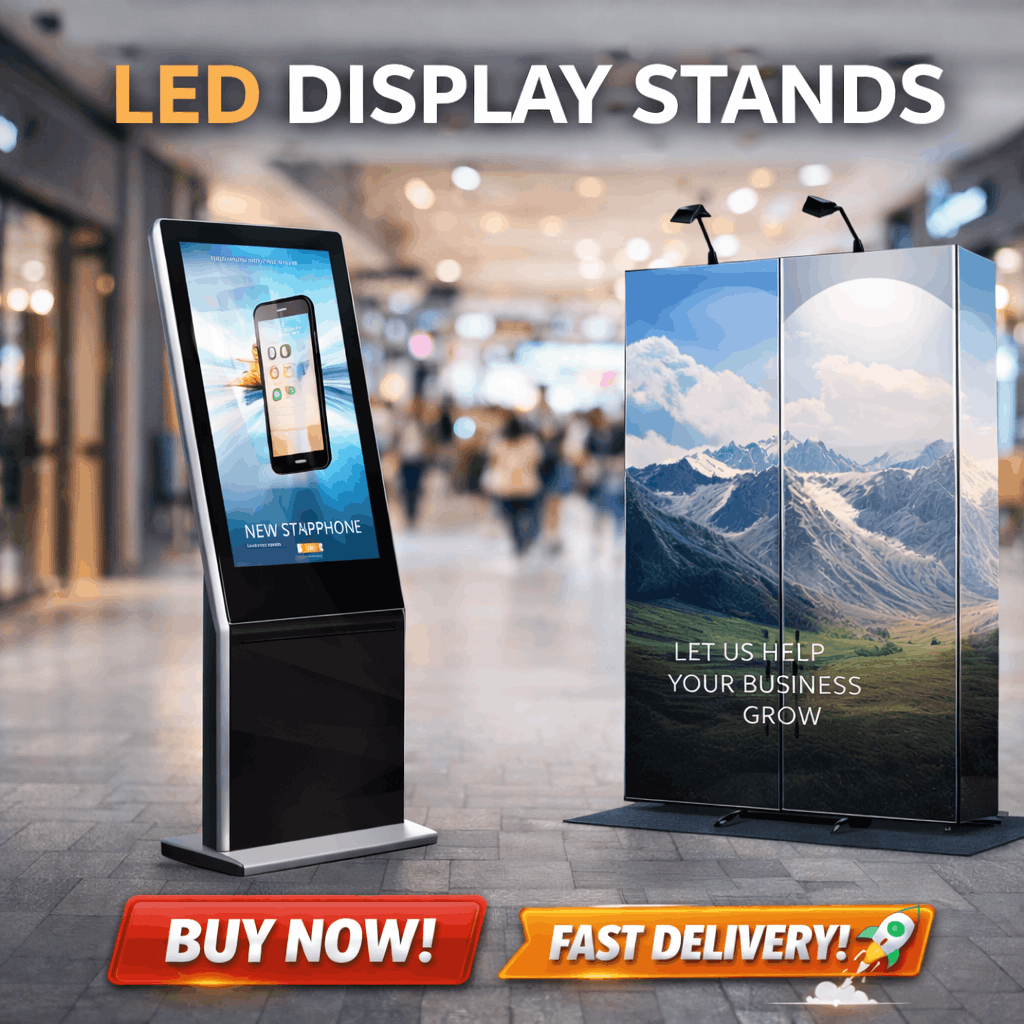 Display Stands Suppliers UAE, Exhibition Display Stands